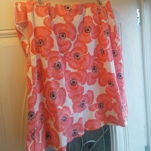 Flower Print Skirt